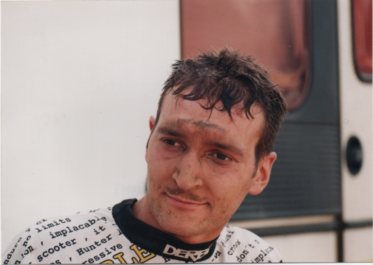Jordi Inglés en el Supercross de Barcelona (1995).