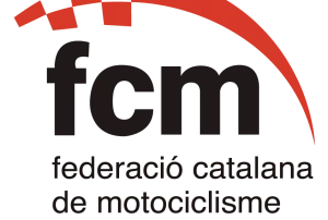 FCM Federació catalana de motociclisme logo colaboracion